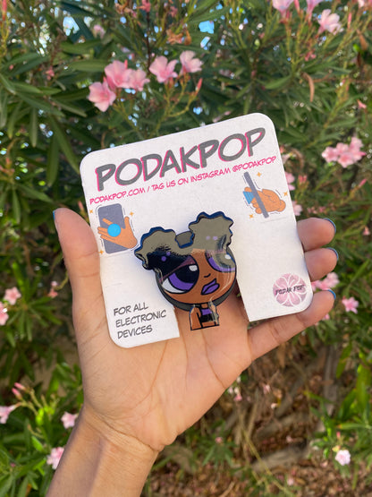 Purple powder puff PodakPop