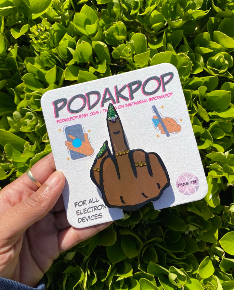 Middle finger PodakPop