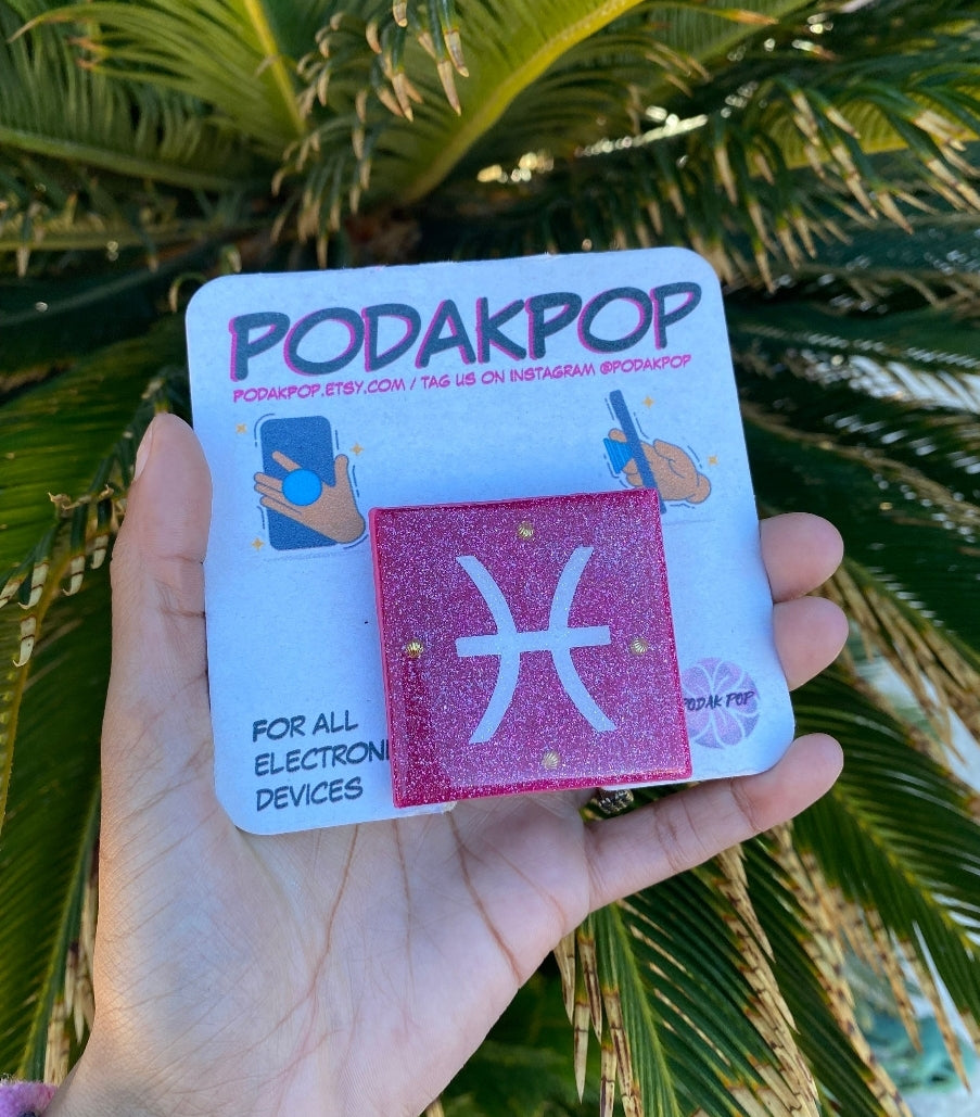 Square white zodiac PodakPop