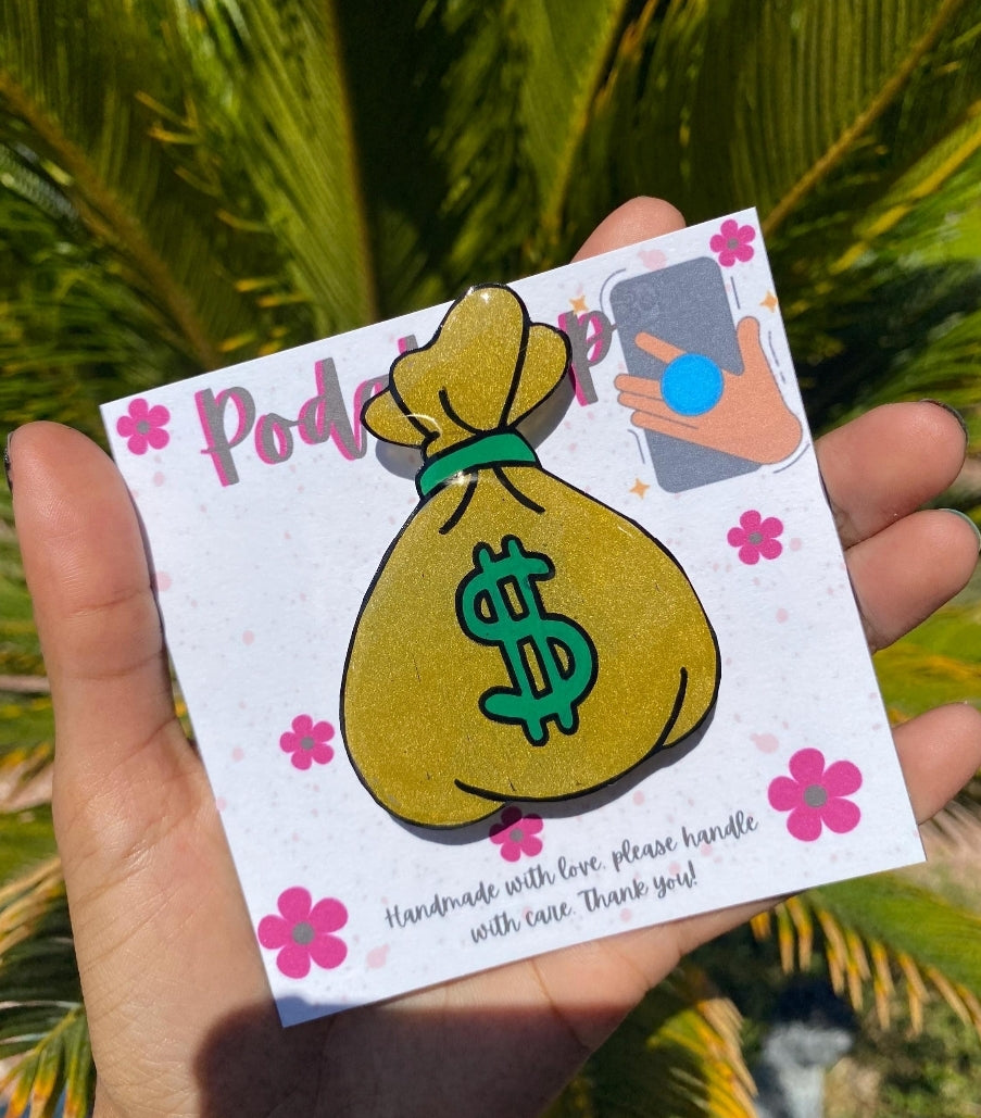 Money bag inspired PodakPop